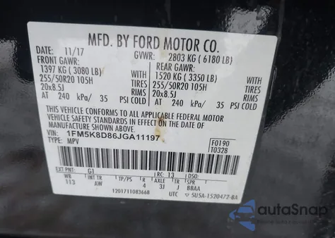 2018 Ford Explorer Xlt from USA, damaged, VIN 1FM5K8D86JGA11197